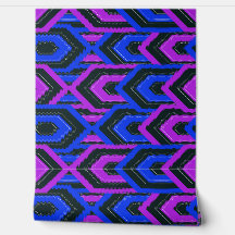 Motif géométrique quantique coloré