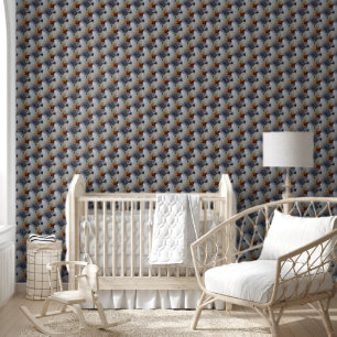Papier Peint Motif gris africain