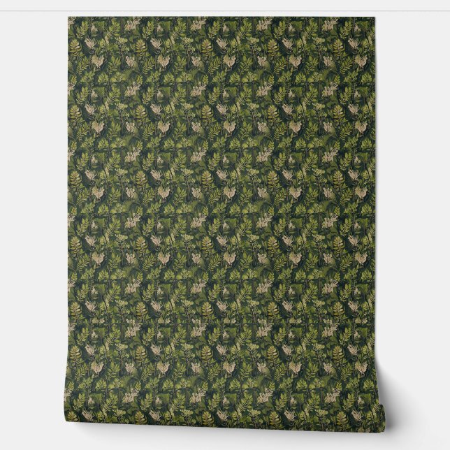 Papier Peint Motif inspiré par la nature (Déroulement)