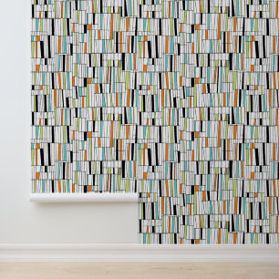 Papier Peint Motif moderne du milieu du siècle