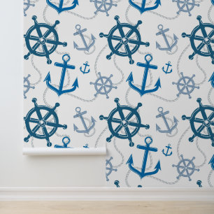 Papier Peint Motif nautique