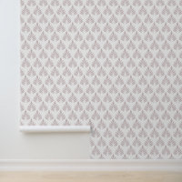Motif Pastel symétrique feuille