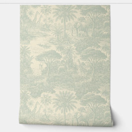Papier Peint Motif Toile de Jungle Décor Tropical