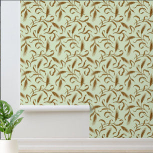 Papier Peint Motif vintage du blé de 1905