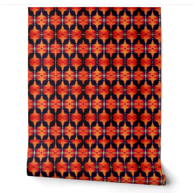 Papier Peint Motifs géométriques décoratifs (Déroulement)