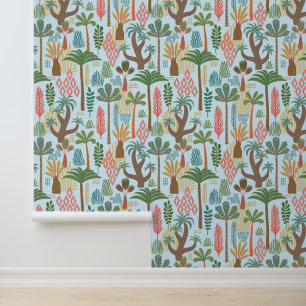 Papier Peint Motifs tropicaux ethniques sans couture
