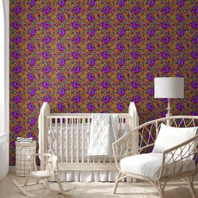 Papier Peint Mystic Moon Magic (Enfants)
