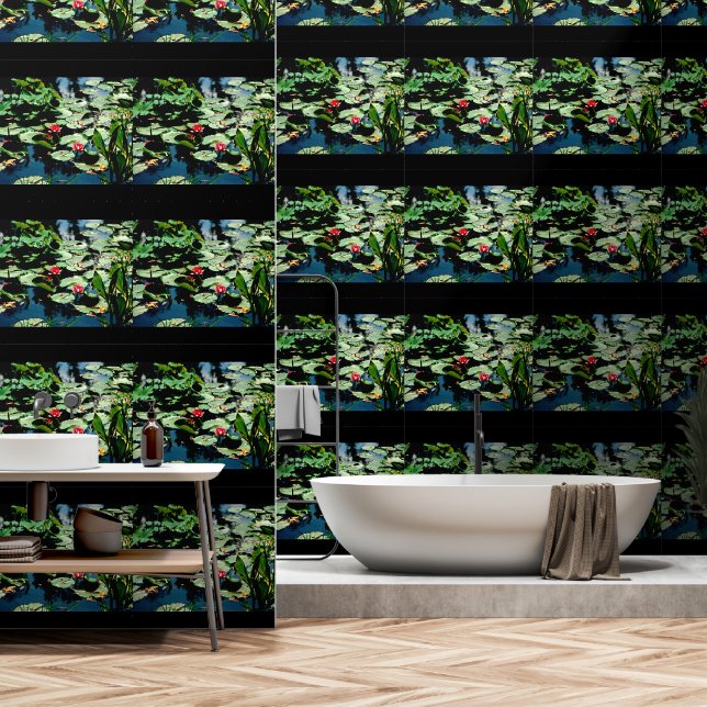 Papier Peint Nappes D'Eau (Salle de bain)