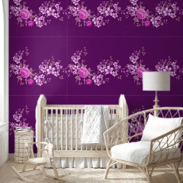 Papier Peint Nature Pure - Été Des Roses 2a