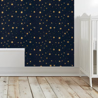 Night Stars Marine Blue Plafond