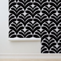 Noir et blanc de la feuille moderne