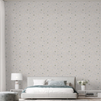 Papier Peint Nurserie Espace Pastel Douce