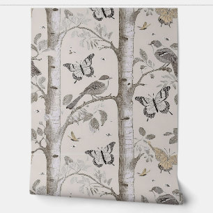 Papier Peint Oiseaux des bois