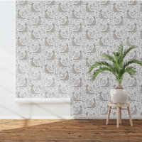 Oiseaux scandinaves gris blanc