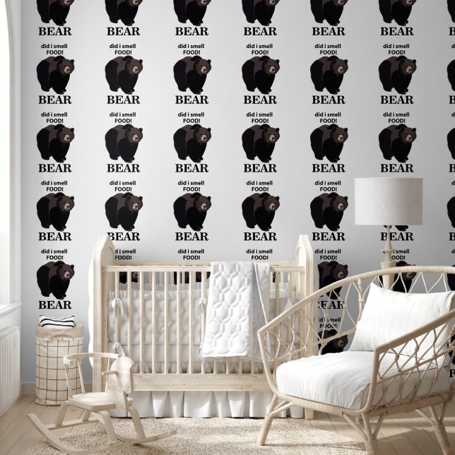 Papier Peint Ours Ai-Je Senti Nourriture Drôle Ours (Enfants)