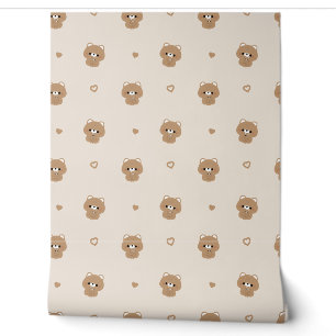 Papier Peint Ours Brown
