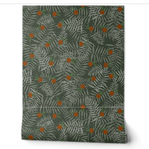 Palm Feuilles & Oranges
