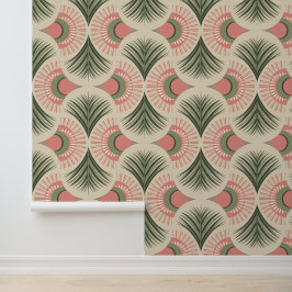 Papier Peint Palm Springs - Palmiers du coucher du soleil - Ros