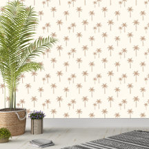 Palmiers Boho Maison de Campagne Côtière Beige et 
