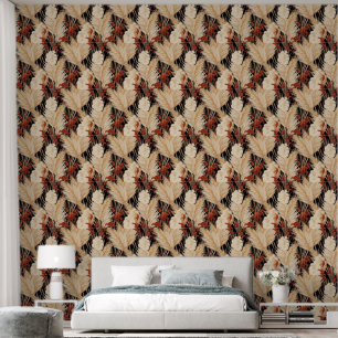 Papier Peint Pampas cool carrelage motif