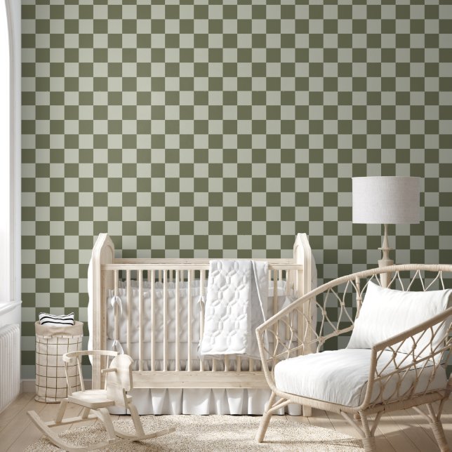 Papier Peint Panneau de configuration Sage Green (Enfants)