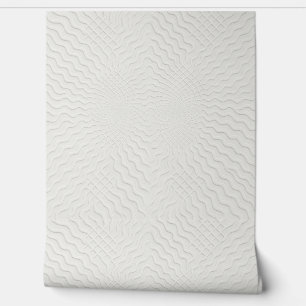 Papier Peint Panneaux de texture de vague blanche 3D - Autoadhé