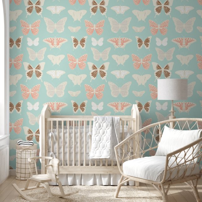 Papier peint Papier peint Bleu Bébé (Enfants)