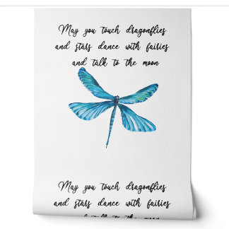 Papier Peint Papillon libellule imprimé floral Cadeau dire femm