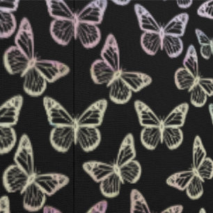 Papier Peint Papillons Élégants Fille mignonne Joli rose et noi