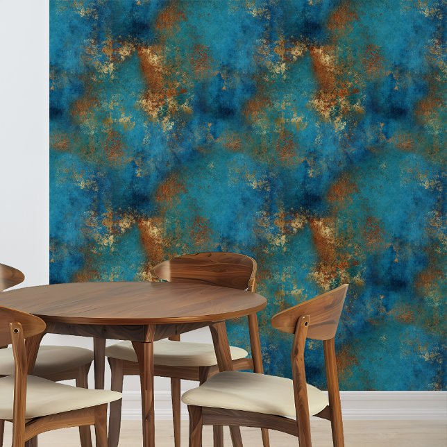 Papier Peint Patina Cuivre Revêtu (Créateur téléchargé)