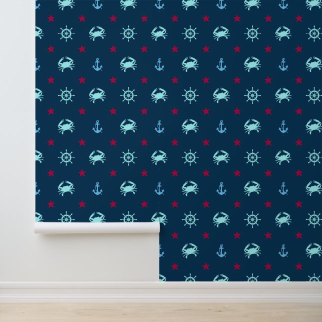 Papier Peint Patters de Nautical Star (Application)