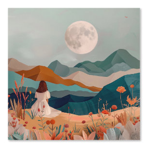 Papier Peint Paysage Abstrait de Boho (21)