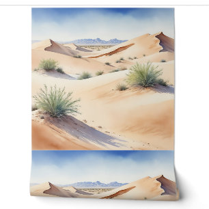 Papier Peint Paysage calme du désert avec des dunes douces