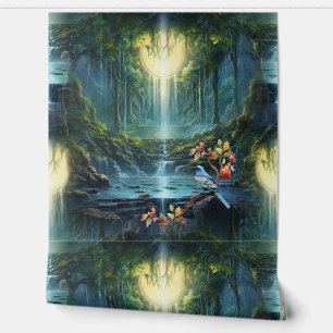 Papier Peint Paysages des chutes d'eau itinérantes de notre mon