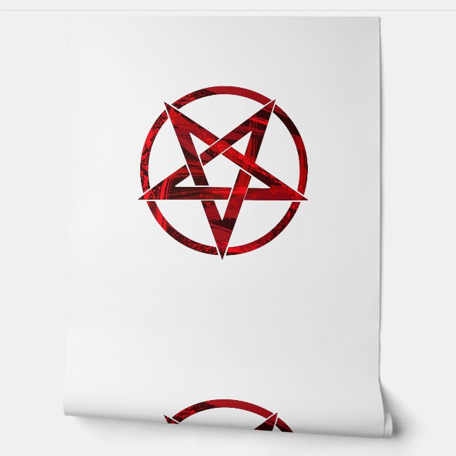 Papier Peint Pentagram Red Devil (Déroulement)