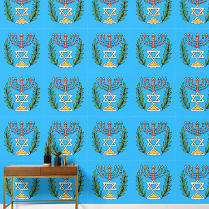 Papier Peint Persian Magen David Menorah