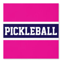 PICKLEBALL Athletic Marine Rose Bleu Bleu Blancs