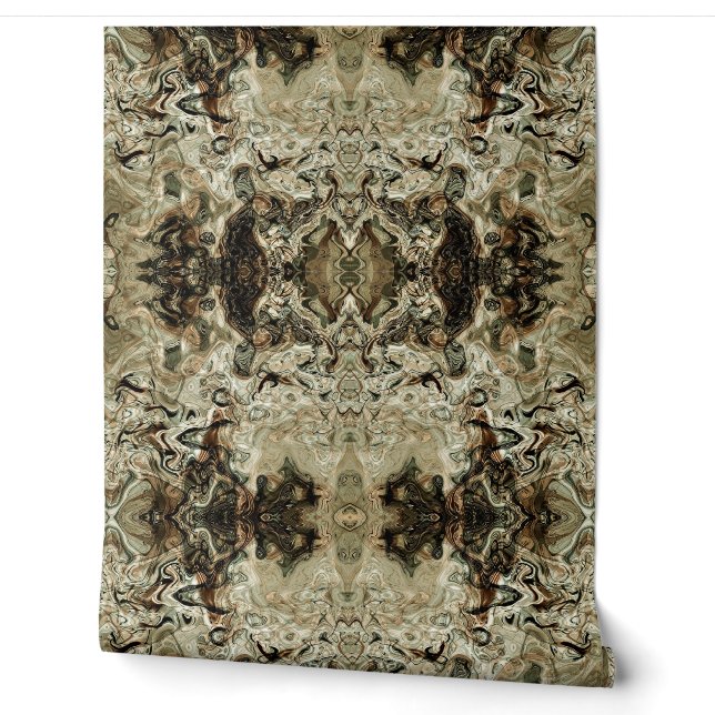 Papier Peint Pierre de marbre Motif Abstraite (Déroulement)