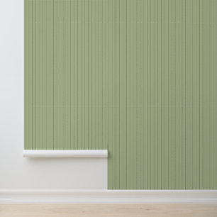 Papier Peint Pinstripe Light Green Baby Nursery 1" tendance