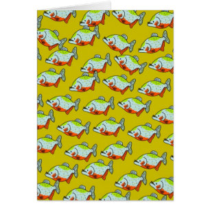 Papier peint Piranha