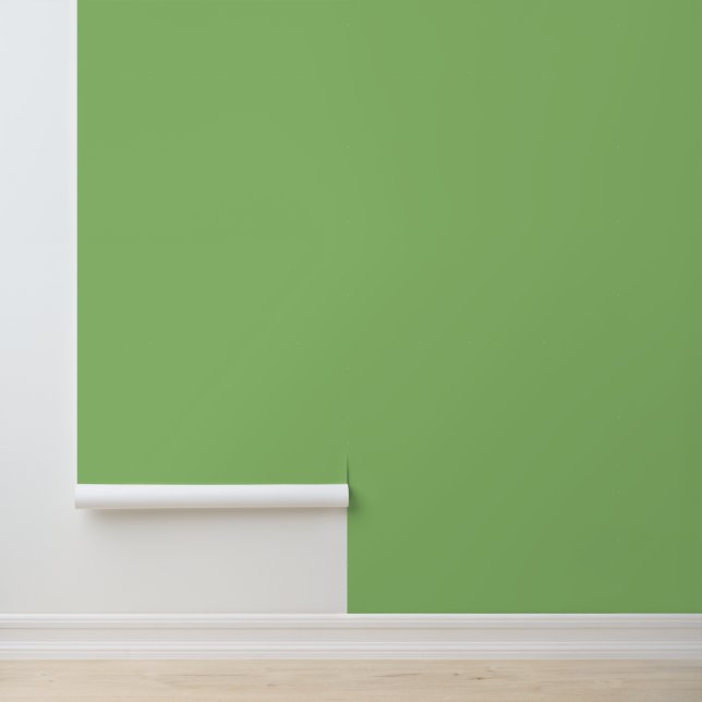 Papier Peint pistache minimaliste vert uni solide moderne chic (Application)