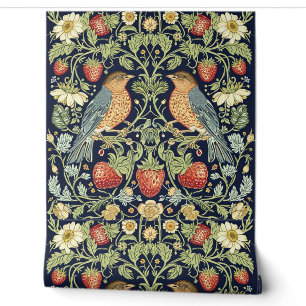 Papier Peint PixDezines Vintage William Morris Strawberry Thief