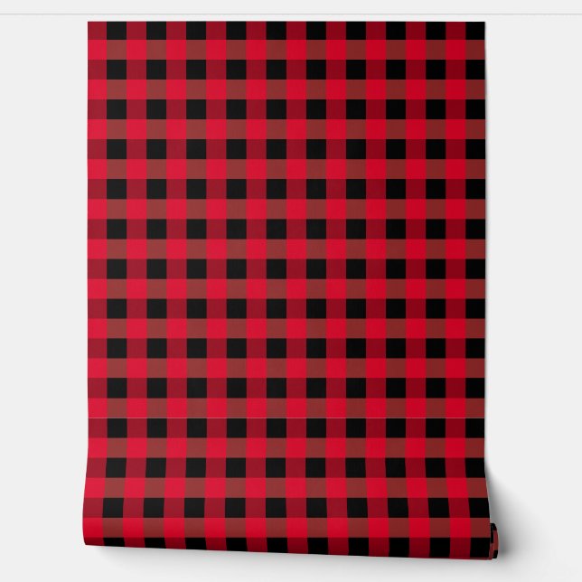 Papier Peint Plaid de Buffalo (Déroulement)