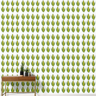 Papier Peint Plante de maïs Motif de légumes