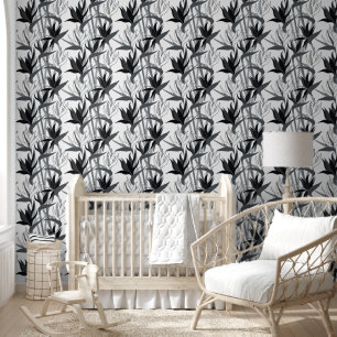 Papier Peint Plante Strelitzia G634 à motifs floraux sans coutu
