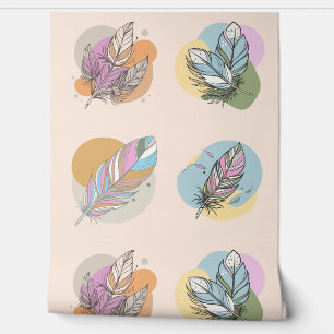 Papier Peint Plumes d'oiseaux