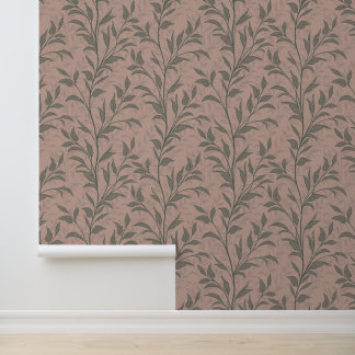Papier Peint Poetry of Leaves n Stems XL4b foliage soft beige