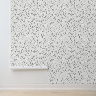 Papier Peint Points d'aquarelle Sage Confetti