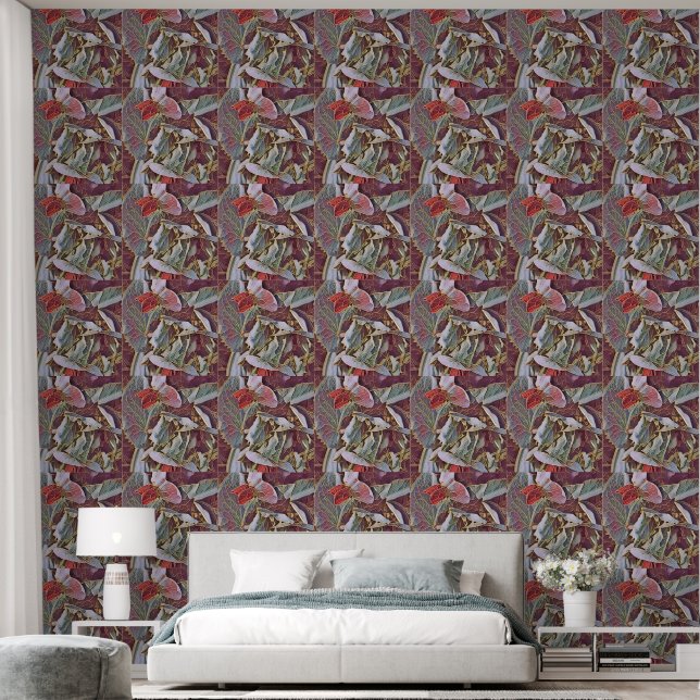 PAPIER PEINT POIS DOUX (Chambre à coucher)
