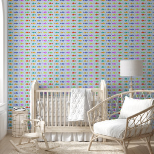 Papier Peint Poisson arc-en-ciel chez les enfants de l'océan